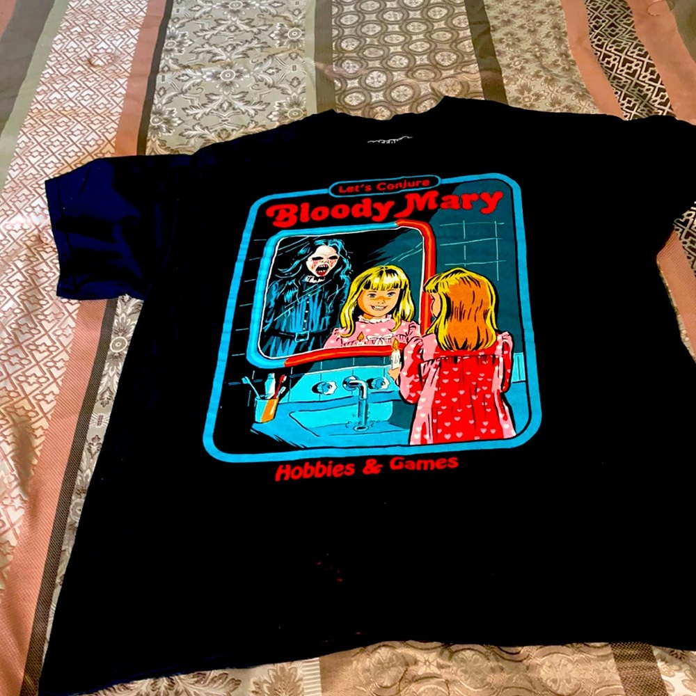 Black tee from Creep Co Bloody Mary